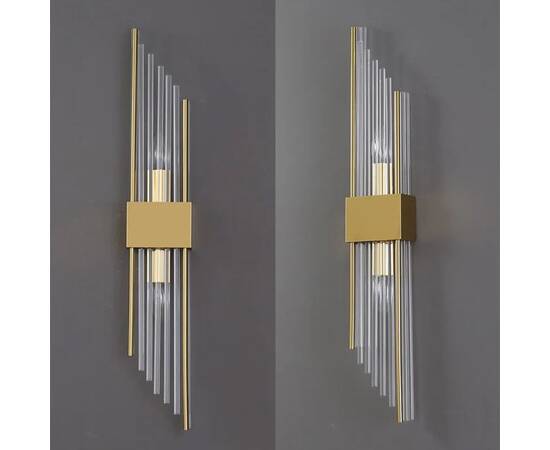 Настенный светильник DeLight Collection Wall lamp 88067W brass, изображение 2