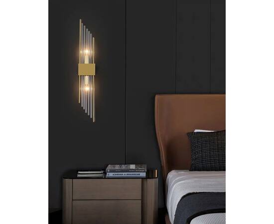 Настенный светильник DeLight Collection Wall lamp 88067W brass, изображение 3