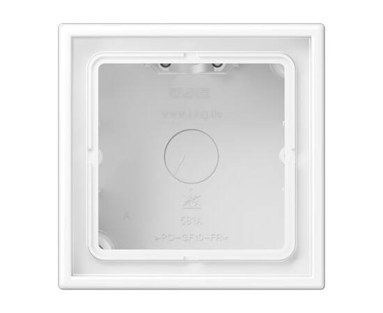 Коробка одноместная Jung LS581AWWM