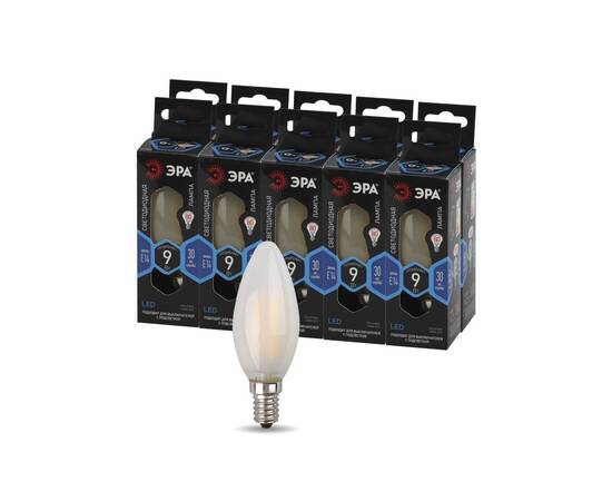 Лампа светодиодная Эра E14 9W 4000K F-LED B35-9w-840-E14 frost Б0046996, изображение 5