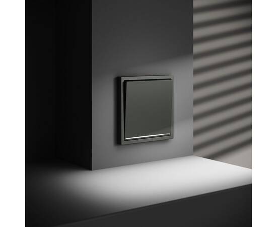 Выключатель одноклавишный с подсветкой Voltum S70 VLS010206, изображение 4