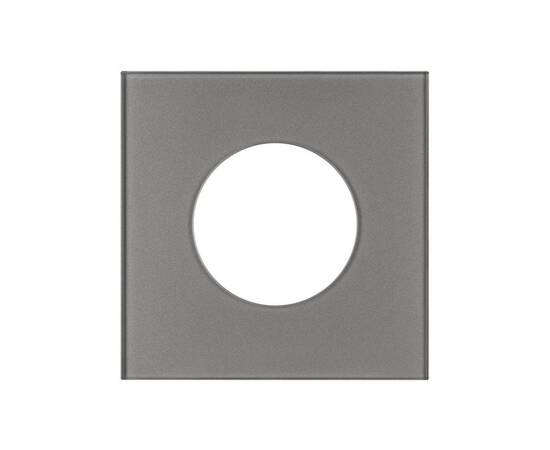 Рамка стеклянная на 1 пост Arlight FRM-GLARE-GC-1-GR 043834, изображение 3