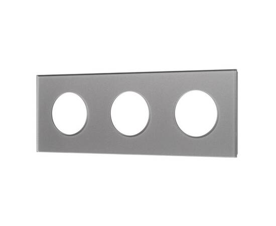 Рамка стеклянная на 3 поста Arlight FRM-GLARE-GC-3-GR 043840