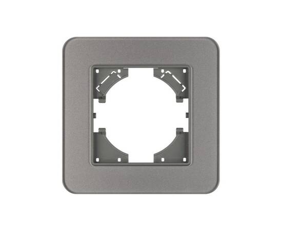 Рамка стеклянная на 1 пост Arlight FRM-OMALI-GS-1-GR 049665, изображение 3