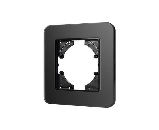 Рамка стеклянная на 1 пост Arlight FRM-OMALI-SFGS-1-BK 049676
