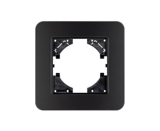 Рамка стеклянная на 1 пост Arlight FRM-OMALI-SFGS-1-BK 049676, изображение 3