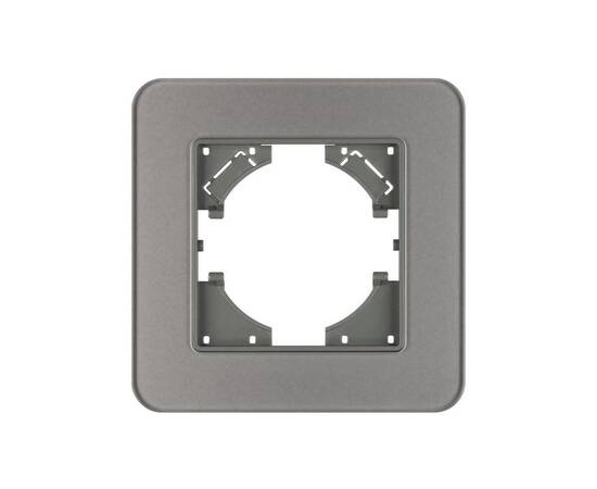 Рамка стеклянная на 1 пост Arlight FRM-OMALI-SFGS-1-GR 049677, изображение 3