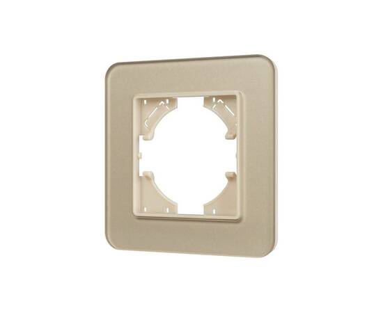 Рамка стеклянная на 1 пост Arlight FRM-OMALI-SFGS-1-GD 049679