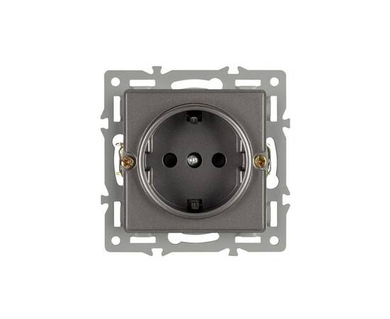 Механизм электрической розетки Arlight SCT-GP-MEU-PL-GR (250V, 16A) 043741, изображение 3