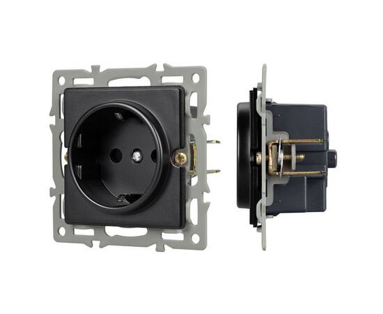 Механизм электрической розетки Arlight SCT-GP-MEU-PL-BK (250V, 16A) 043740