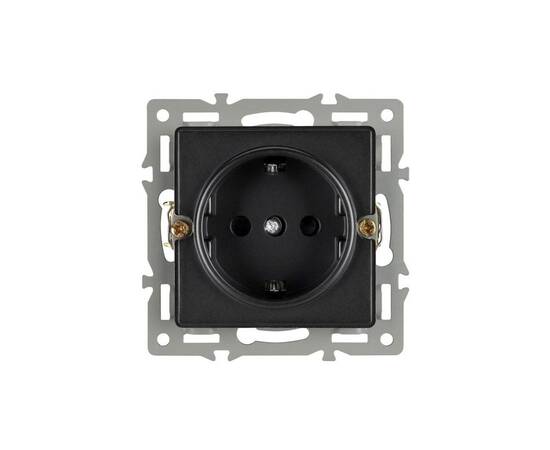 Механизм электрической розетки Arlight SCT-GP-MEU-PL-BK (250V, 16A) 043740, изображение 3