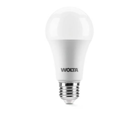 Светодиодная лампа WOLTA 15Вт 6500К E27 груша матовая 25W60BL15E27, изображение 2