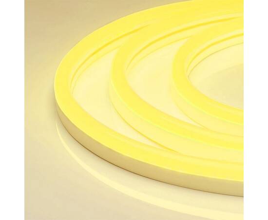 Светодиодная герметичная лента Arlight WAVE-SIDE-A120-12x25mm 230V Yellow (12 W/m, IP67, 50m, wire x