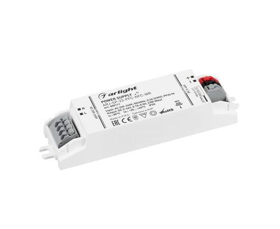 Блок питания Arlight ARJ-SP-23-PFC-NFC-WR (23W, 3-46V, 0.15-0.5A) 050111
