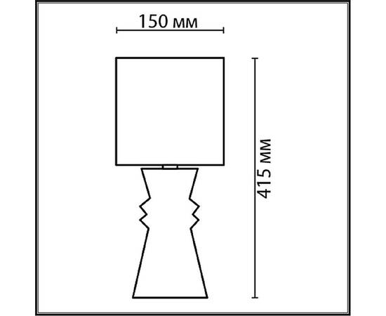 Настольная лампа Lumion Moderni Segi 8131/1T, изображение 2