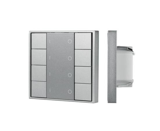 Кнопочная панель Arlight DALI-201-23-4G-DIM-DT6-IN Silver (BUS, Frame) 048185