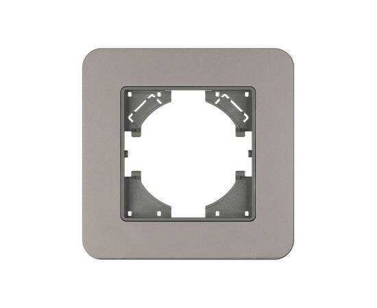 Рамка алюминиевая на 1 пост Arlight FRM-AKIRY-SFAL-1-SR 049684, изображение 3