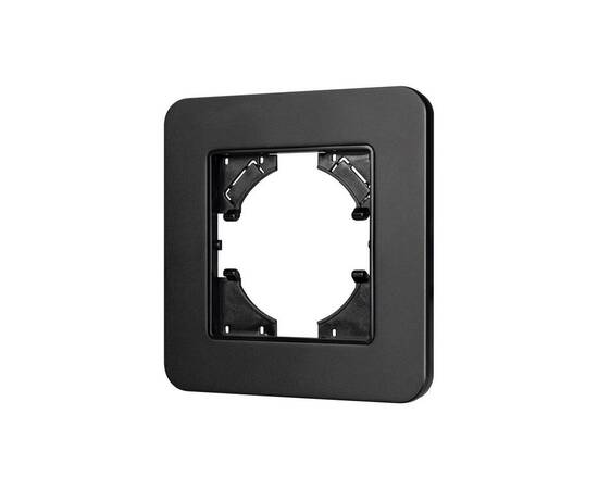 Рамка алюминиевая на 1 пост Arlight FRM-AKIRY-SFAL-1-BK 049685