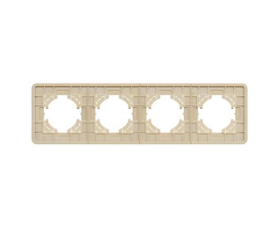 Рамка на 4 поста алюминиевая Arlight FRM-AKIRY-SFAL-4-GD 049745, изображение 3