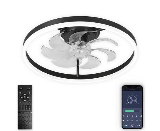 Люстра-вентилятор Natali Kovaltseva  Ledfan LED LAMPS 81490