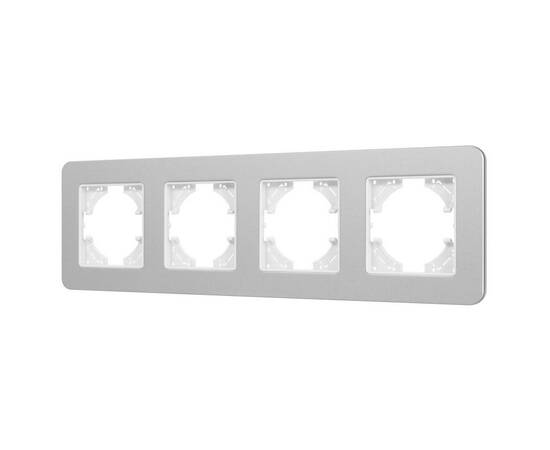 Рамка на 4 поста алюминиевая Arlight FRM-AKIRY-SFAL-4-SR 049743