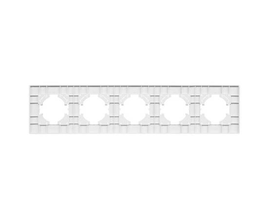 Рамка на 5 постов пластиковая Arlight FRM-PERIO-PL-5-GD 049765, изображение 2