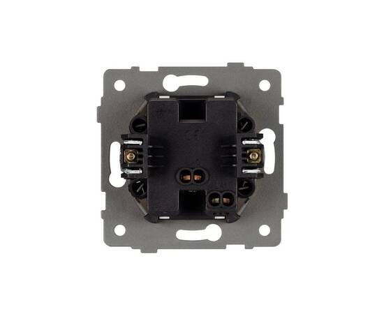 Механизм выключателя одноклавишный непроходной Arlight SWT-MK01-PL-WH-V (250V, 10A) 049867, изображение 2