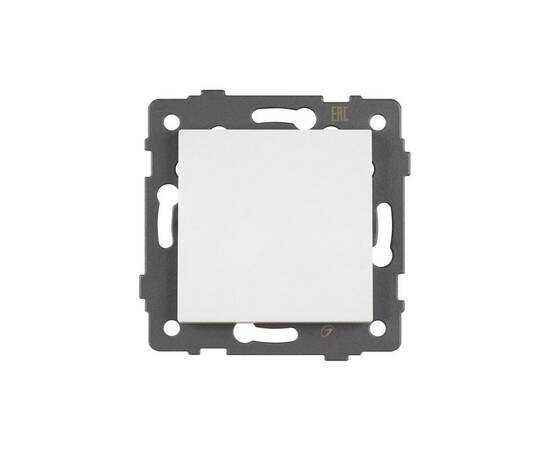 Механизм выключателя одноклавишный непроходной Arlight SWT-MK01-PL-WH-V (250V, 10A) 049867, изображение 3