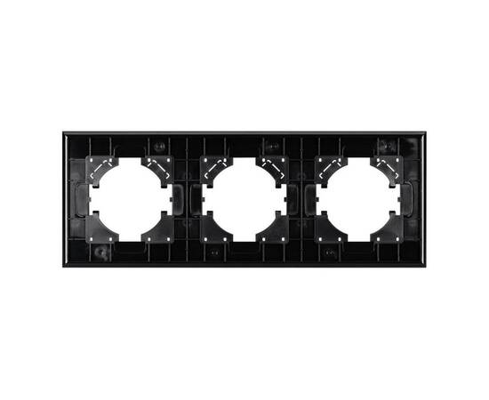 Рамка на 3 поста из натурального дерева Arlight FRM-XSILO-WD-3-SNL 051276, изображение 2