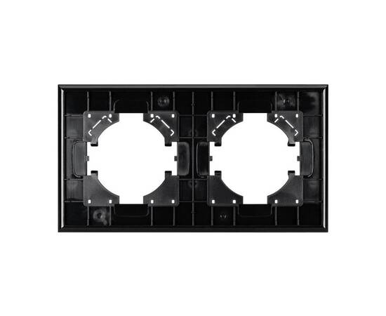 Рамка на 2 поста из натурального дерева Arlight FRM-XSILO-WD-2-NL 050871, изображение 3