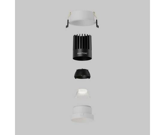 Встраиваемый светильник Maytoni Dip DL117-15W-4K-W, изображение 13