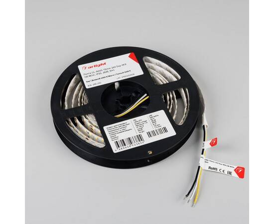 Светодиодная лента Arlight UL-A240-15mm 24V Day-MIX (30 W/m, IP20, 2835, 5m) 057075, изображение 5
