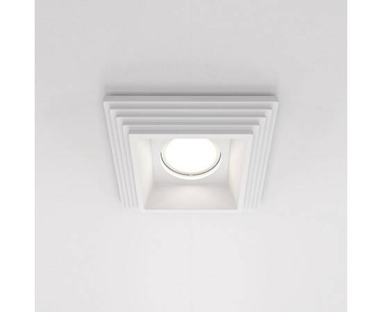 Встраиваемый светильник Maytoni Gyps Modern DL005-1-01-W-1, изображение 3