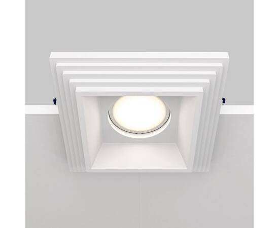 Встраиваемый светильник Maytoni Gyps Modern DL005-1-01-W-1, изображение 4