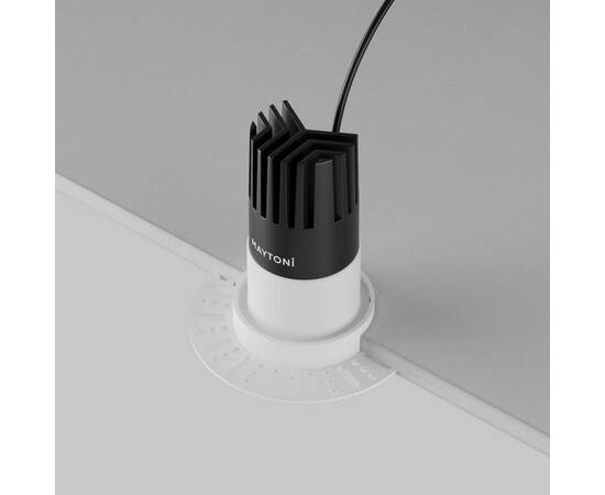 Встраиваемый светильник Maytoni Dip DL120-10W-4K-TRS-W, изображение 7