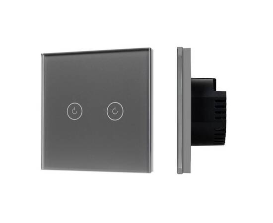 Выключатель сенсорный Arlight SWT-OMALI-S02-ZB-GR (250V, 10A, Zigbee) 050039