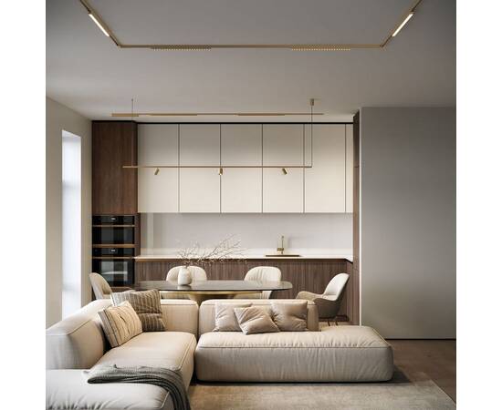 Шинопровод магнитный накладной Elektrostandard Brass Line 85227/00 4690389219085 a072146, изображение 2