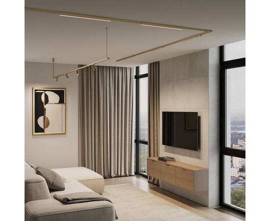 Шинопровод магнитный накладной Elektrostandard Brass Line 85227/00 4690389219085 a072146, изображение 3