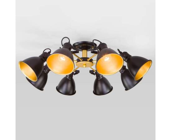 Потолочная люстра Eurosvet Denley 70112/8 черный