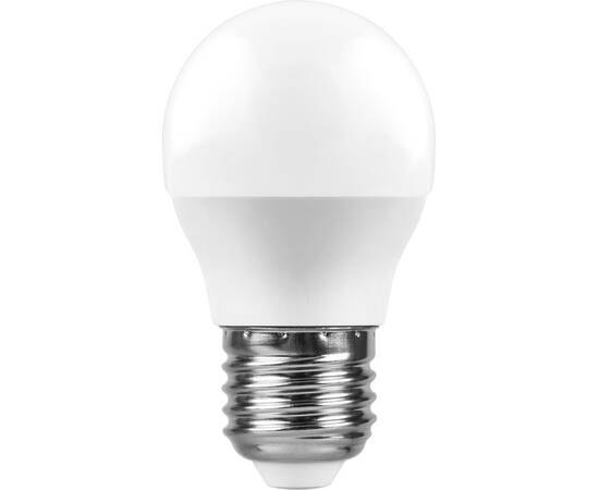 Лампа светодиодная Feron E27 11W 2700K Шар Матовая LB-750 25949