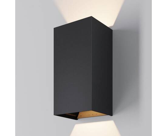 Уличный настенный светильник Maytoni Drape O525WL-L20B3K, изображение 7