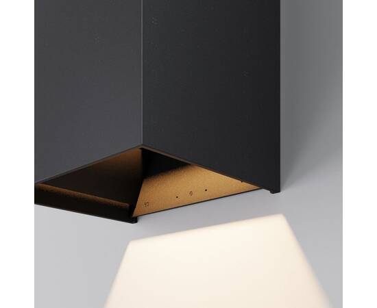Уличный настенный светильник Maytoni Drape O525WL-L20B3K, изображение 8