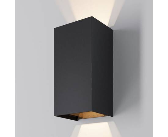 Уличный настенный светильник Maytoni Drape O525WL-L20B3K, изображение 9