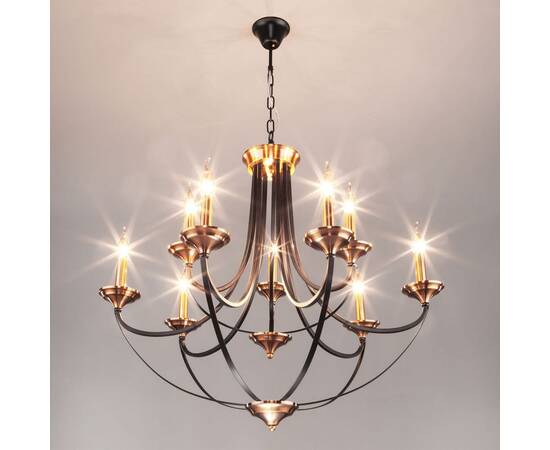 Подвесная люстра Eurosvet Lazzaro 60098/9 черный, изображение 2