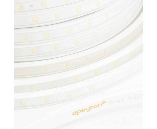 Светодиодная лента Apeyron 220В СТ 6Вт/м smd2835 60д/м IP65 600Лм/м 50м 6500К 10-62, изображение 3