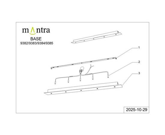 Подвесная люстра Mantra Arrecife 9385+9220 (5L), изображение 19