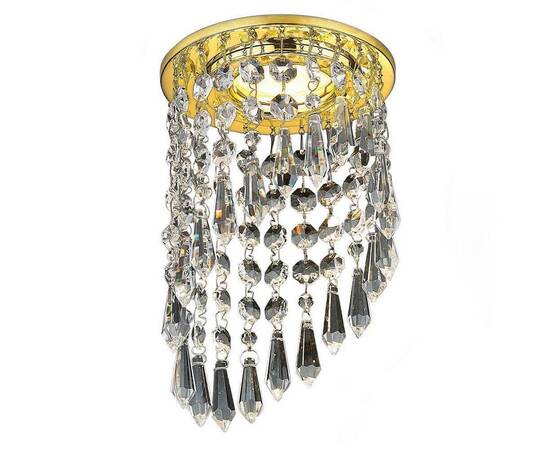 Встраиваемый светильник Ambrella light Crystal K2247 CL/G