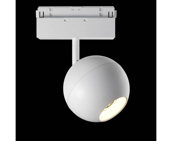 Трековый светодиодный светильник для магнитного шинопровода Maytoni Technical Ball TR028-2-15W3K-W, изображение 2