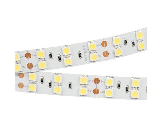 Светодиодная лента Arlight 28,8W/m 120LED/m 5060SMD белый 5M 011256(1), изображение 2