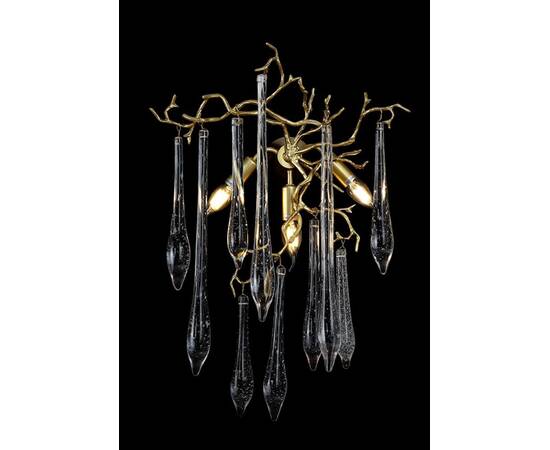 Бра Crystal Lux Reina AP3 Gold Pearl, изображение 2